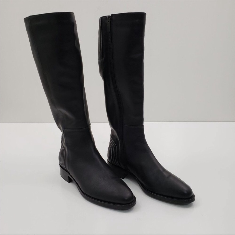 Aquatalia Nathalia Leather Knee High Boots 8